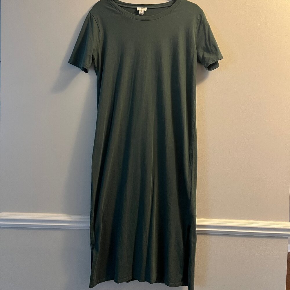NWOT J. Crew Factory T-Shirt Midi Dress